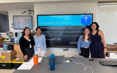 STEM Camp Scientists Dr Hannah Attard and Dr Kanza Khan.